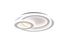 Plafonnier MITA rond blanc LED 74W 9000 lumens blanc dynamique CCT - TRIO
