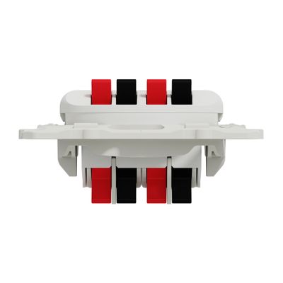 Prise haut-parleurs blanc - Odace 2011 SCHNEIDER ELECTRIC