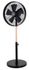 Ventilateur sur pied noir Ø 40 cm 50 W - DOMAIR