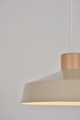 Suspension Helsinki métal crème E27 Ø 32 cm- COREP