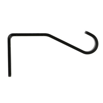 Supports ouverts simple en métal diam 16 Finition Noir mat par 2 - MOBOIS