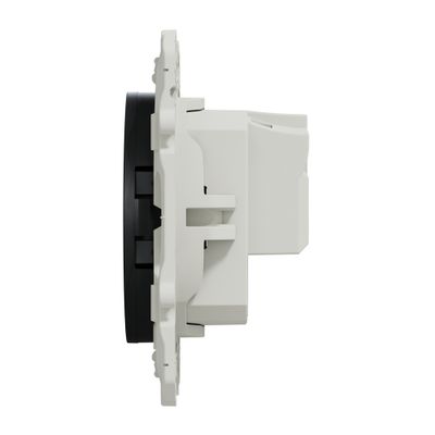 Prise électrique sans terre anthracite - Odace 2011 SCHNEIDER ELECTRIC