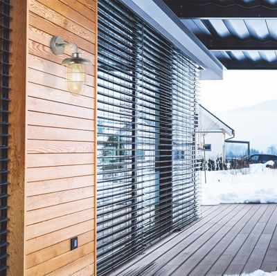 Applique extérieur E27 Farol acier IP44 40W - COREP