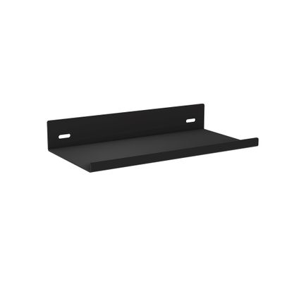 Etagère métal noir 200 x 32 x 100 mm pour panneau acoustique mural REI