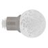 Embout déco bulles à visser en métal diam 20 mm Finition Chrome mat - MOBOIS