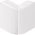 Angle extérieur blanc pour plinthe 20 X 115 mm TEHALIT