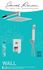 Combiné de douche à encastrer Wall carré chromé ROUSSEAU SANITAIRE