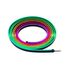 Ruban LED 12V RGBW multicolore 5m avec télécommande Noir - Black Neon PAULMANN