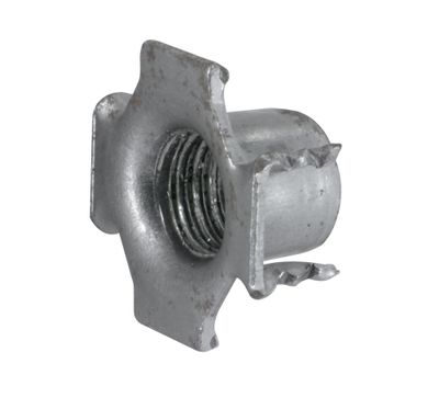 Ecrous à frapper acier 12,5 x 25 mm M10 par 4