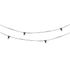 Guirlande lumineuse extérieur B22 10m noir IP44 150W - COREP