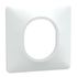 Plaque de finition 1 poste blanc - Ovalis SCHNEIDER ELECTRIC