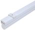Réglette LED IP20 30 cm inter-connectable 400 lumens Blanc neutre - GEFOM