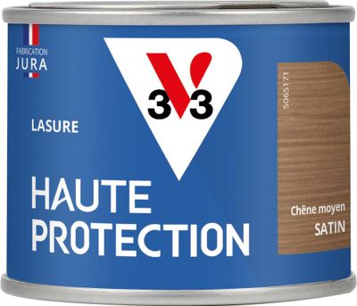Lasure Haute Protection 8 ans satin chêne moyen 125 mL - V33