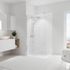 Panneau mural de douche 100x210 cm décor blanc DécoDesign Brio - SCHULTE