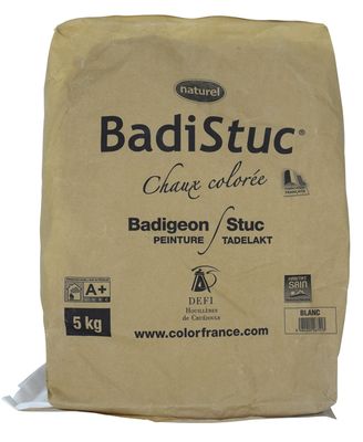 Badistuc blanc sac 5kg - COLOR FRANCE