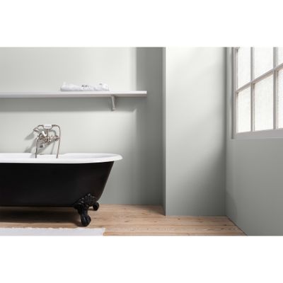Peinture Crème de Couleur Cuisine et Bain Satin Gris Tendance 0,75 L - DULUX VALENTINE