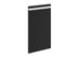 Porte avec poignée intégrée pour meuble de cuisine Ibiza noir mat 70 x 45 cm OFITRES