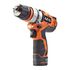Perceuse visseuse sans fil 12 V BBS12C2LI202B (2 batteries) - AEG