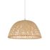 Suspension E27 60W Ø38 cm dôme bambou tressé - Kami dome COREP