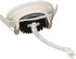 Spot LED encastrable extra-plat salle de bain IP65 et BBC orientable noir/blanc/acier - Azur ARLUX