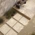 Carrelage sol extérieur TRAVIA beige ép 20 mm 60,4 x 60,4 cm rectifié paquet de 0.73 m² ERMES