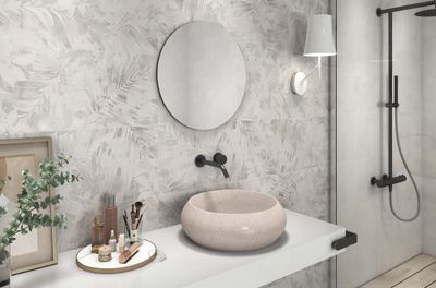 Faïence blanche murale intérieur mat ENERGY ép 8 mm 30 x60 cm paquet de 1,61 m² CERAM INDUSTRIE