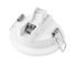 Spots encastrables LED Lea blanc 420 lumens blanc neutre par 10 - ARIC