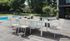 Table de jardin à rallonge OLIVIA aluminiumet céramique beige 200/300/97x75 cm - PROLOISIRS