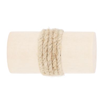 Embout déco cylindre corde à visser en bois diam 28 mm Finition Erable - MOBOIS