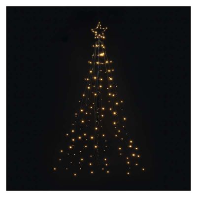 Guirlande lumineuse LED extérieur forme sapin blanc froid IP44 - DEBFLEX