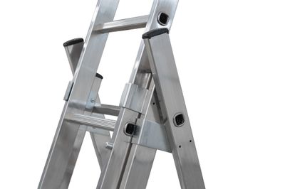 Echelle transformable 3 plans Hobbylot Base rapportée Lot-System 2,30X3,45 m HAILO