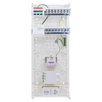 Coffret de communication grade 3 TV équipé 8 prises RJ45 - Simbox SIEMENS