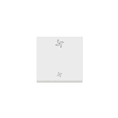 Interrupteur VMC 2 modules finition blanche Mosaic LEGRAND