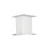 Angle intérieur blanc pour moulure 20 x 50 mm TEHALIT