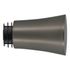 Embout déco pommeau en métal diam 28 mm Finition Gun foncé