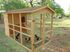 Poulailler en bois non-teinté avec toit bitumé XXXL 5,18 m², Livraison à domicile incluse - HABRITA