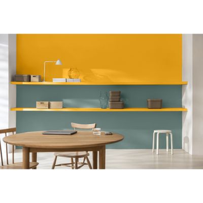Peinture crème de couleur Vert Céladon mat 2,25L - DULUX VALENTINE