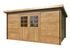 Abri de jardin en bois traité autoclave Lola 2 - 13,7 m² hors-tout - Livraison à domicile incluse - WHITE WOOD