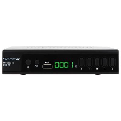 Récepteur terrestre TNT SNT-2002-HD DVB-T2 SEDEA