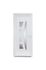 Porte d'entrée Berlin pvc blanc poussant gauche 215 X 90 cm CLOSY