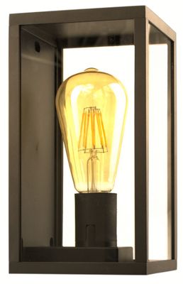 Applique extérieur E27 Solweig anthracite IP44 7W 800 lumens blanc chaud - ARLUX
