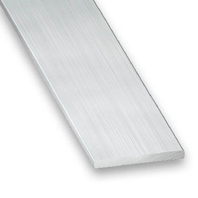 Profilé plat aluminium brut 30 x 2 mm 1 m CQFD