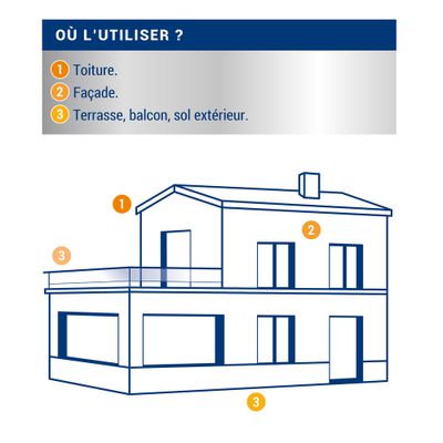Anti-dépôts verts concentré 1 L pour toiture et façade - RIPOLIN_NEW