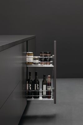 Range épice coulissant fixation à droite L 15 cm VIBO