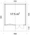 Chalet de jardin Britta bois naturel ép.40 mm - 28,3 m² hors-tout - Livraison à domicile incluse - PALMAKO