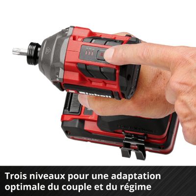 Visseuse à chocs sans fil 18 V POWER X CHANGE TP-CI 18/250-C Li (Brushless) - EINHELL
