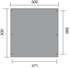 Carport double -  616 - 500 x 500 cm Livraison gratuite domicile WEKA