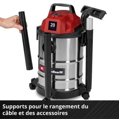 Aspirateur eau et poussière 20 L TC-VC 2045S - EINHELL