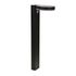 Borne extérieur solaire LED 60cm détecteur de mouvements Halo noir IP44 500 lumens blanc chaud - COREP