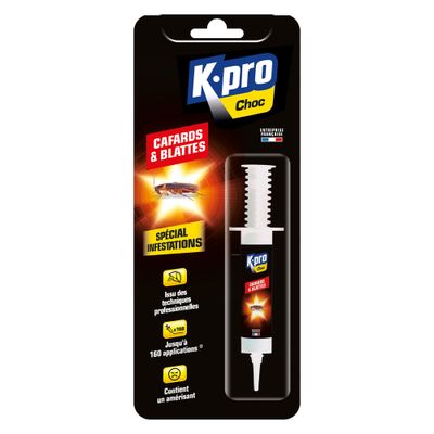 Seringue cafards et blattes spécial infestations - K-PRO